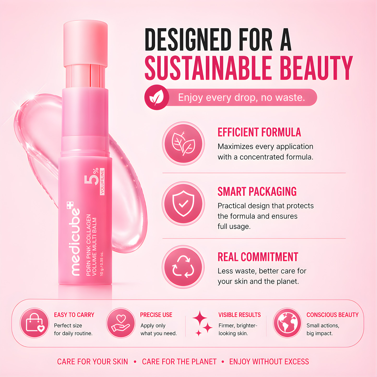 Medicube PDRN Pink Collagen Volumizing Balm