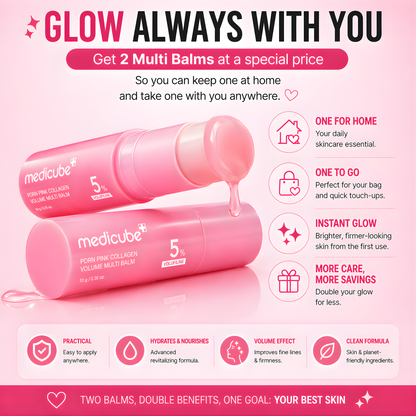 Medicube PDRN Pink Collagen Volumizing Balm