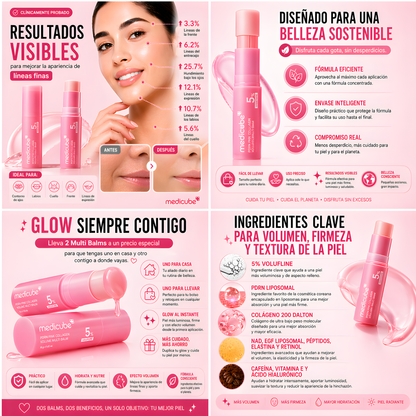 Medicube PDRN Pink Collagen Volumizing Balm